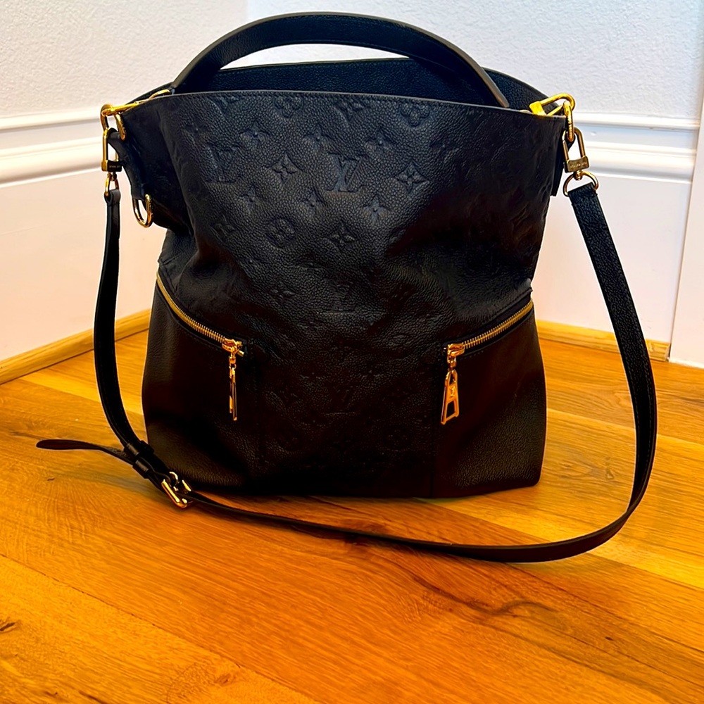 Louis Vuitton Empreinte Melie in Black